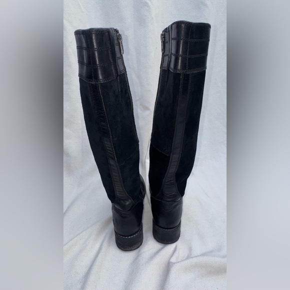 WOMENS TIMBERLAND BETHEL HEIGHTS TALL BLK SIZE US 7 SUEDE - Picture 4 of 10